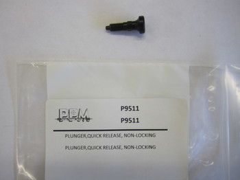 P9511: PLUNGER,QUICK RELEASE, NON-LOCKING,M6 X 1 