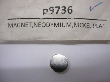 P9736: MAGNET,NEODYMIUM,NICKEL