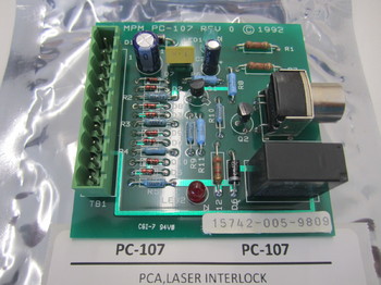 PC-107: PCA, LASER INTERLOCK