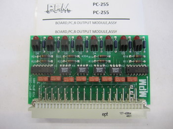 PC-255: BOARD,PC,8 OUTPUT
