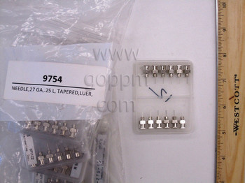 9754: NEEDLE,27 GA,.25 L,