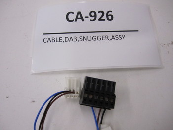 CA-926: CABLE,DA3,SNUGGER,ASSY