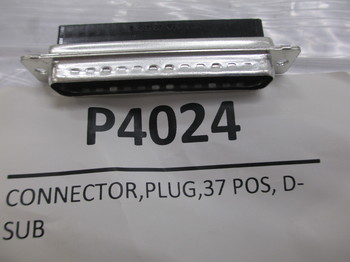 P4024: CONNECTOR,PLUG,37 POS, D-SUB 